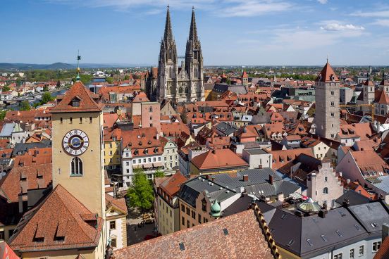 Fotografie: Dächerblick über die Innenstadt