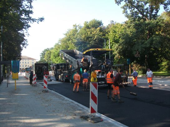 Fotografie - Baustelle Maximilianstraße