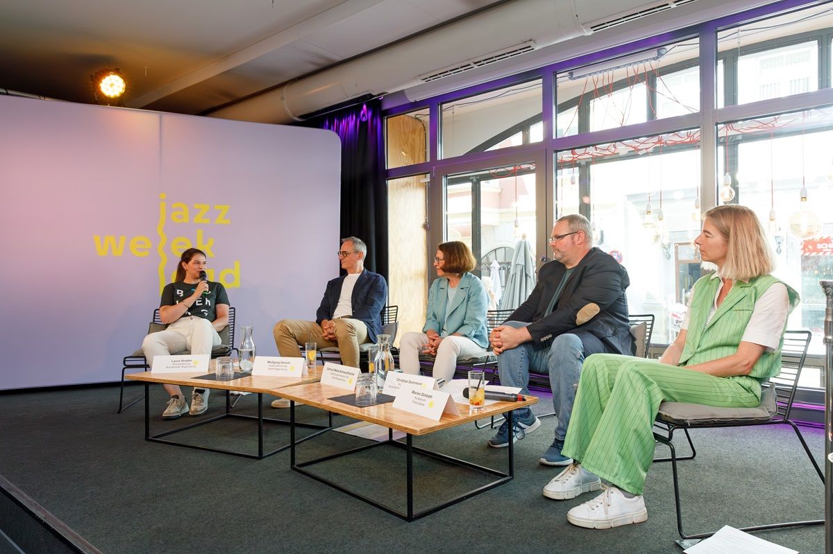 Fotografie – Pressekonferenz zum Jazzweekend 2025