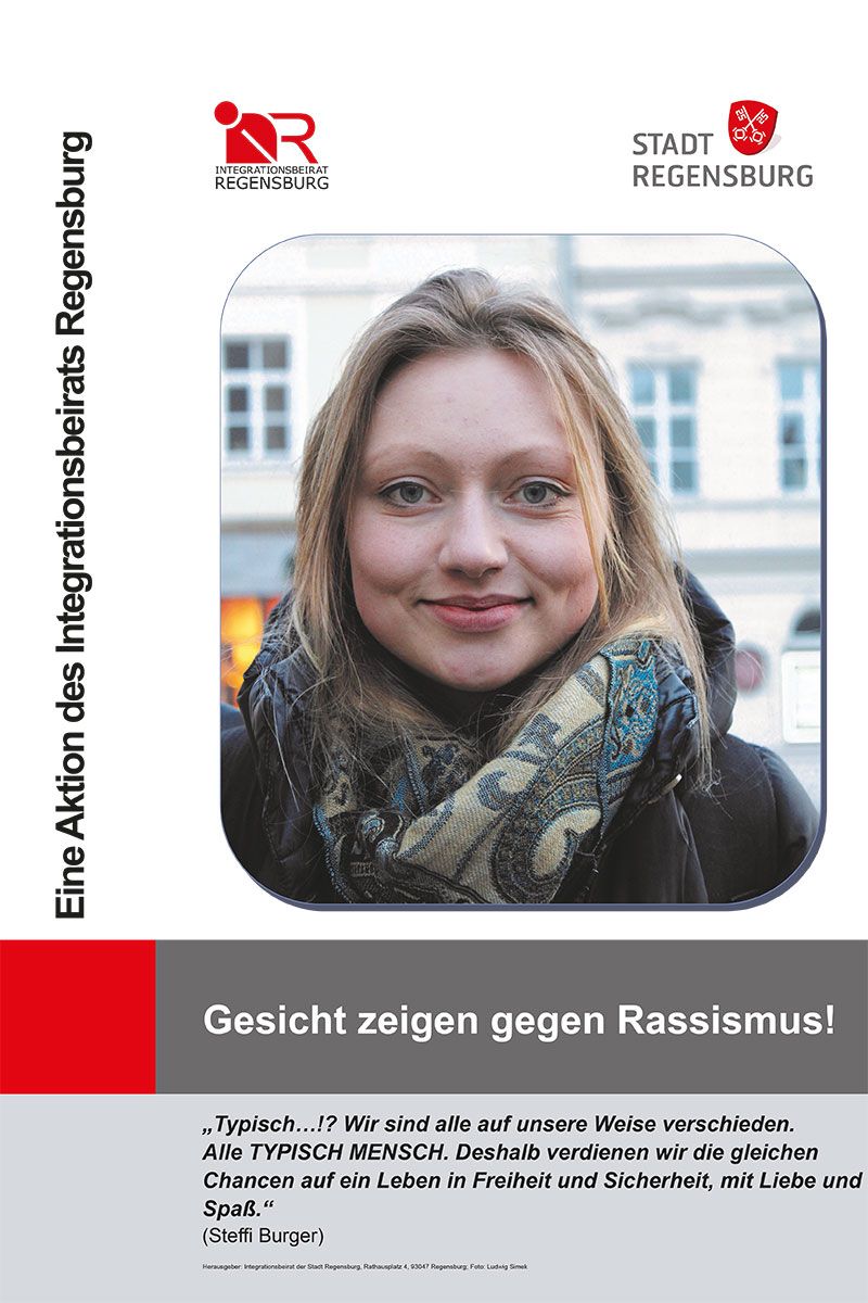 Integrationsbeirat - Gesicht zeigen gegen Rassismus - Burger