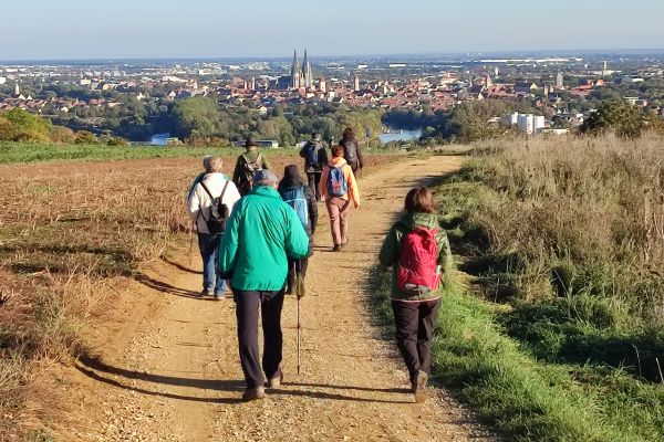 Wandern - ca. 20 Wanderungen/Jahr im Umkreis von Regensburg © Josef Berzl