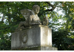 Fotografie - Sphinx-Denkmal in der Fürst-Anselm-Allee