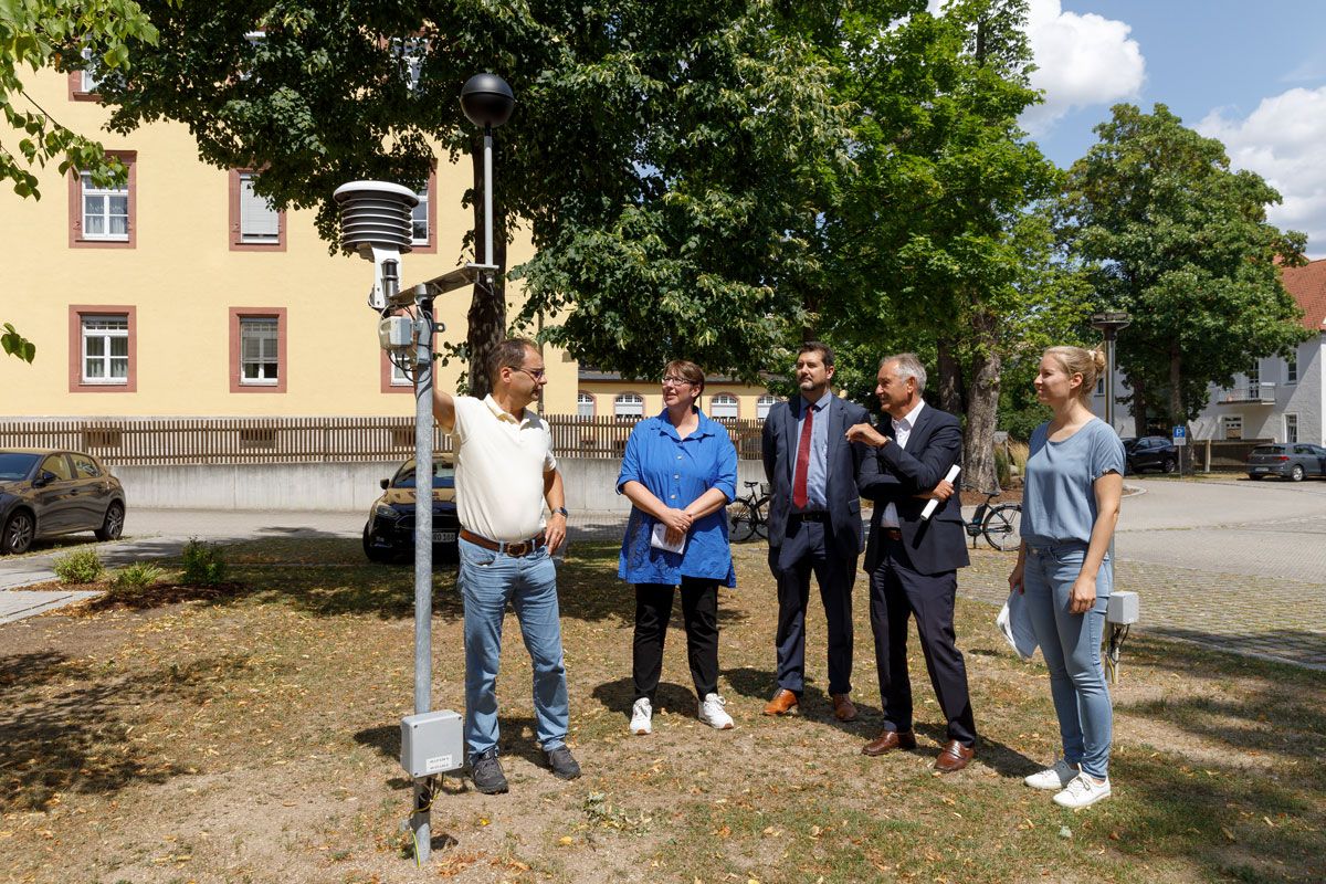 Fotografie: Eröffnung der Klimastation