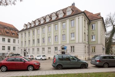 Fotografie: Standort des einstigen Ballhauses am Ägidienplatz