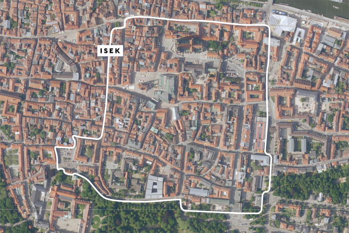ISEK VU Altstadt - Karte ISEK-Gebiet quer