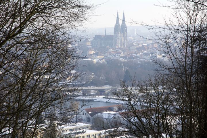 Winzerer Höhen - Blick auf Altstadt