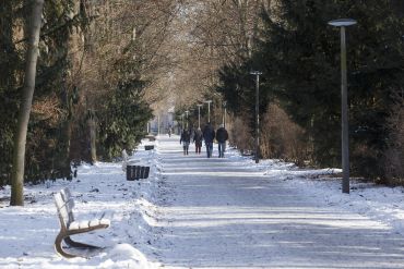 Fotografie: Winterpromenade Ostenallee