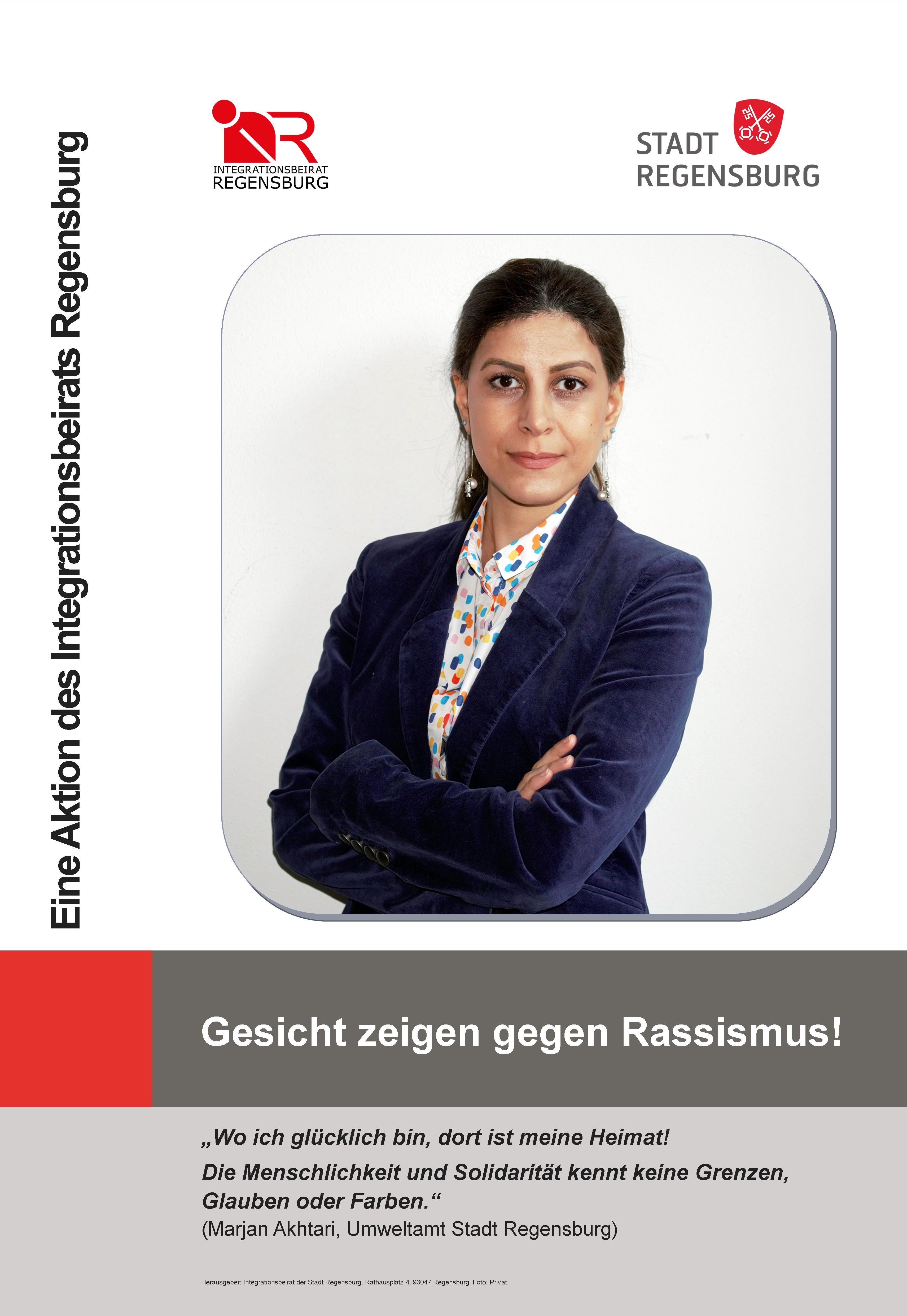 Integrationsbeirat - Gesicht zeigen gegen Rassismus - Akhtari