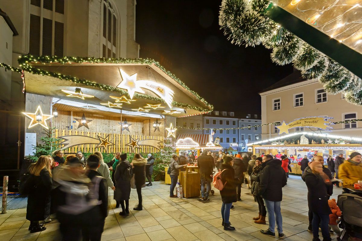 Fotografie: Christkindlmarkt am Neupfarrplatz