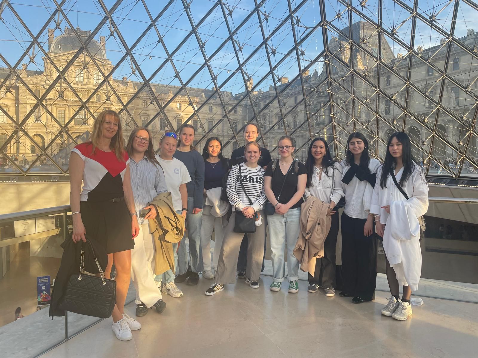 Im Kunstmuseum Louvre
