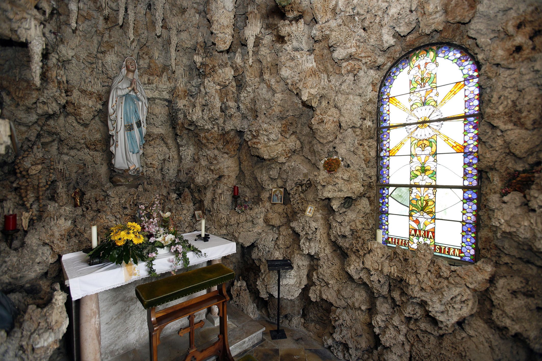 Fotografie: Innenraum einer Kapelle