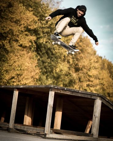 Fotografie: Andreas Sußbauer beim Skaten