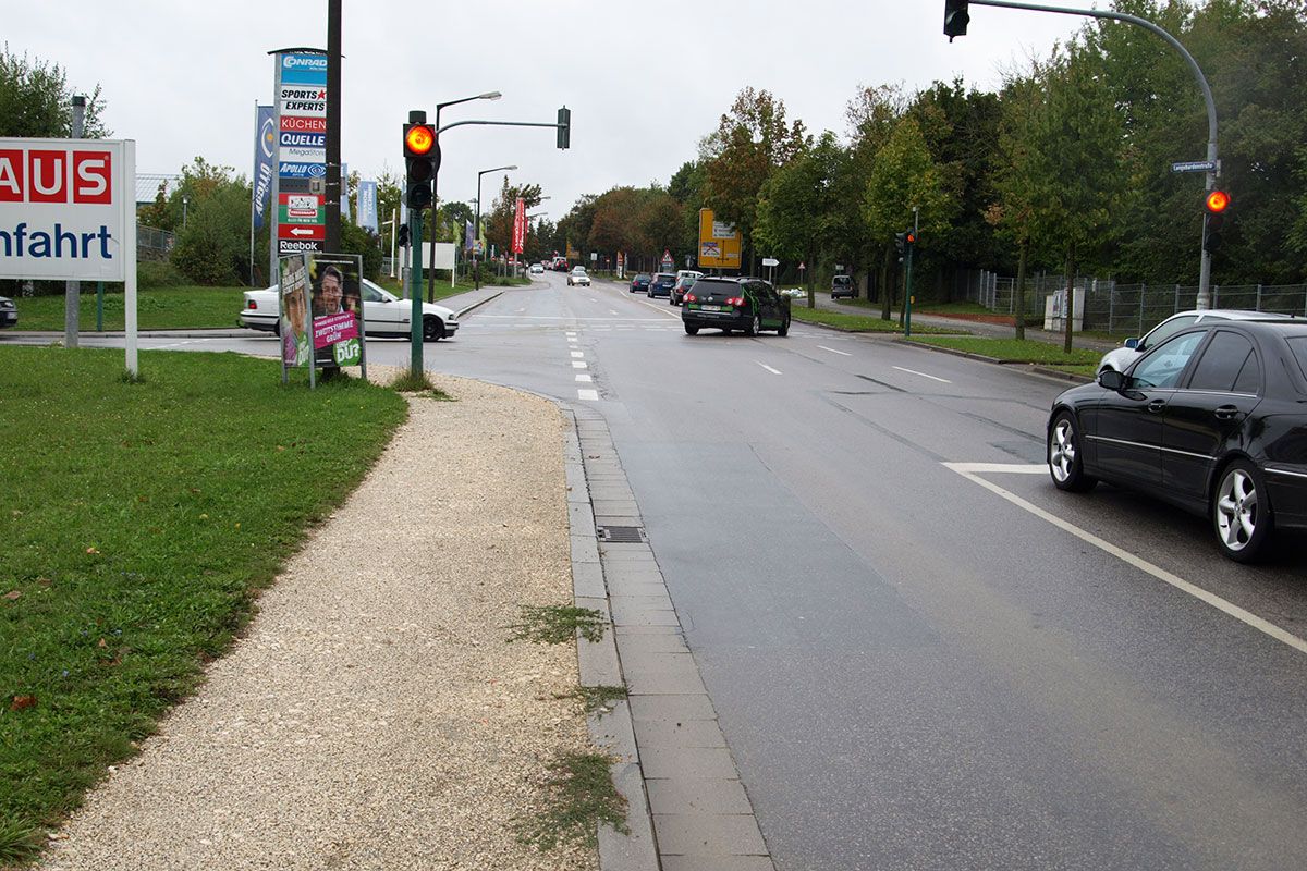 Knotenpunkt Bajuwarenstraße - Langobardenstraße