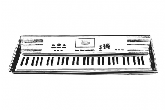 Instrumente - E-Orgel - Modern