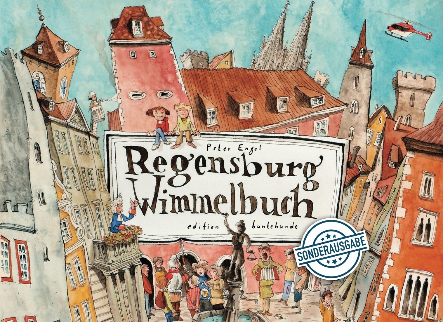 Plakat Signierstunde Wimmelbuch Peter Engel