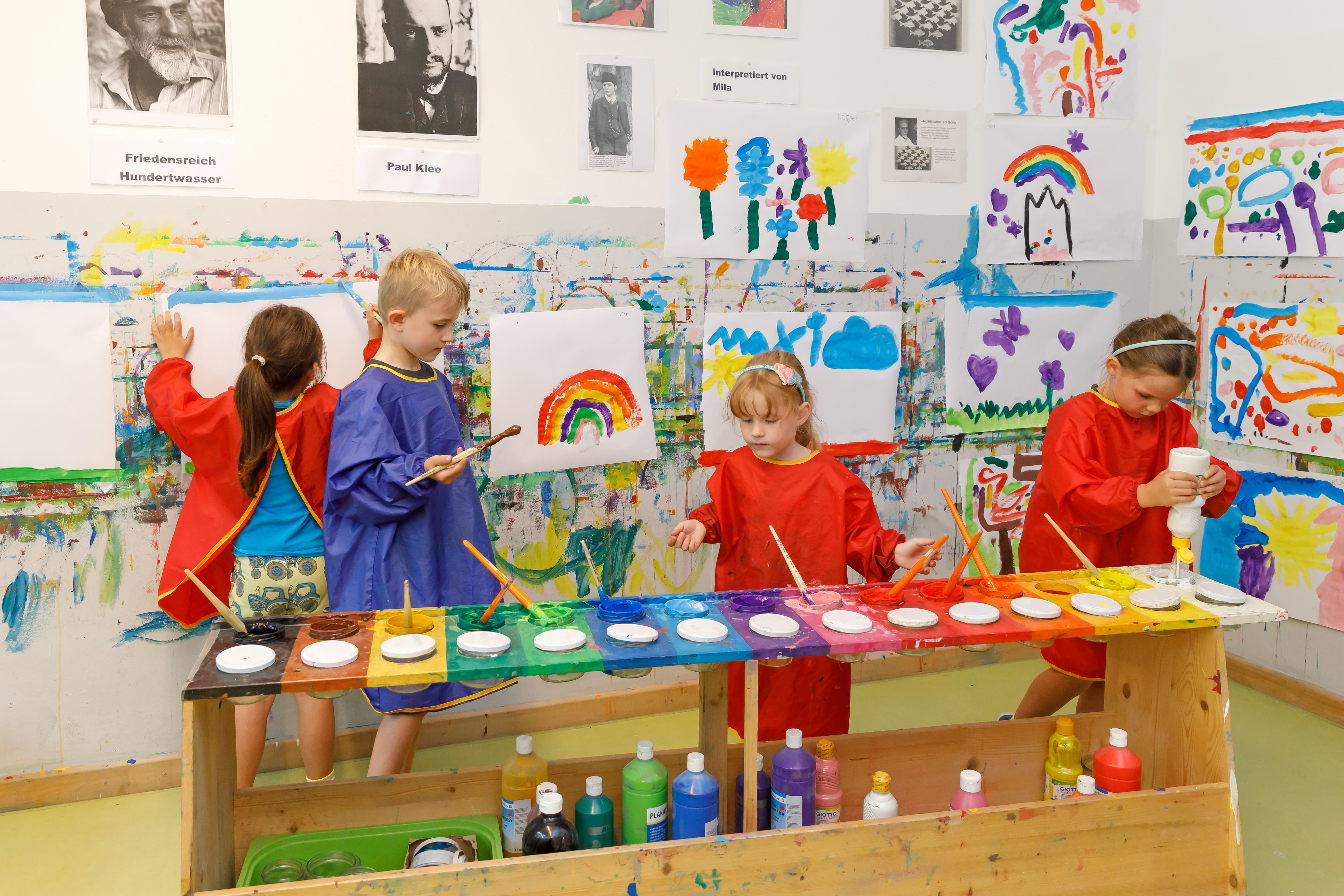 Fotografie: Kinder in der Malecke