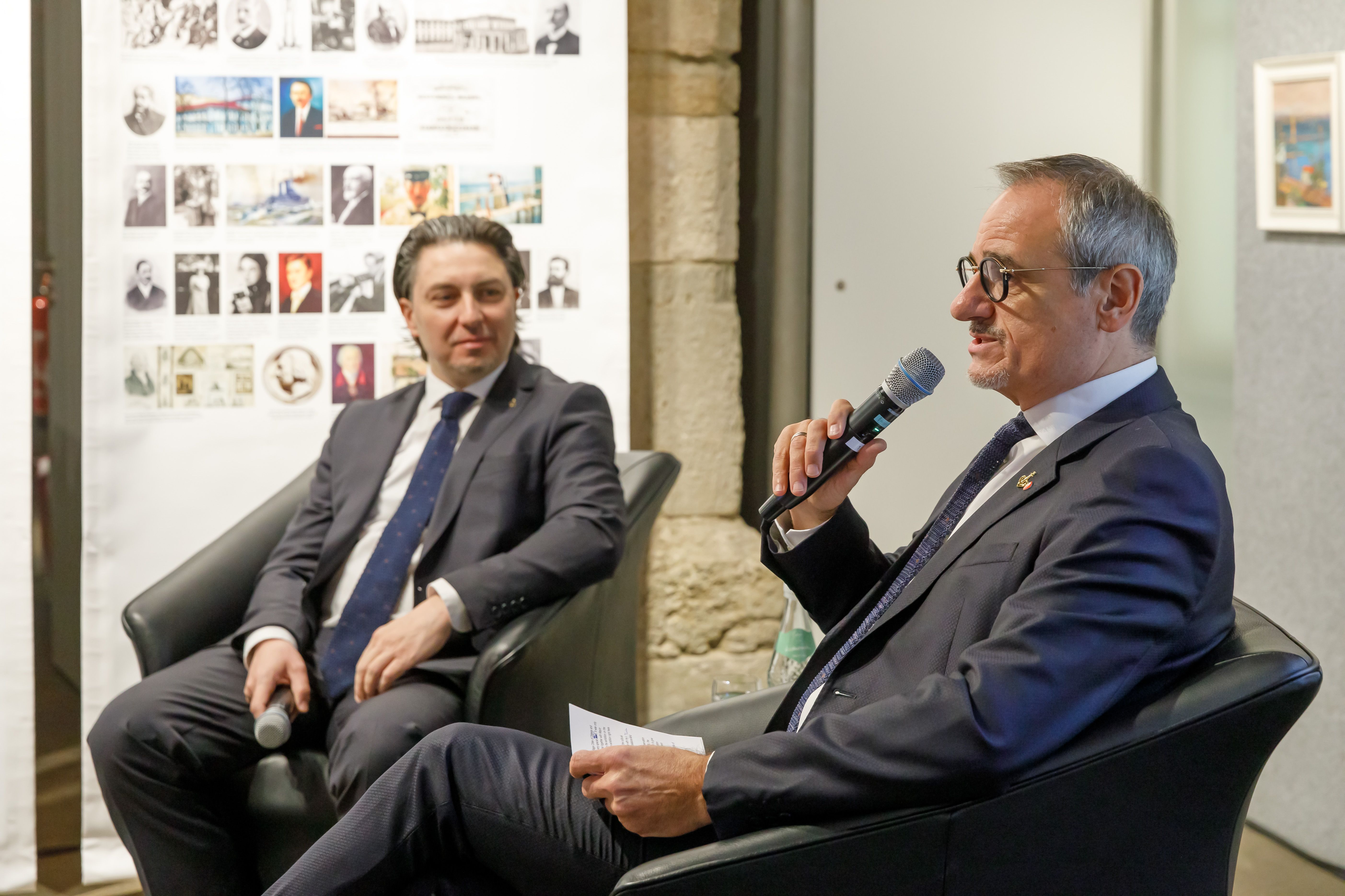 Einblicke in den Dialog mit Wolfgang Dersch und Ivan Liptuga zum Thema „Odessa als Weltkulturerbe im Krieg: Herausforderungen, Schutz und kultureller Wandel“ im Besucherzentrum Welterbe