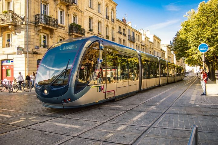 Stadtbahn in Bordeaux
