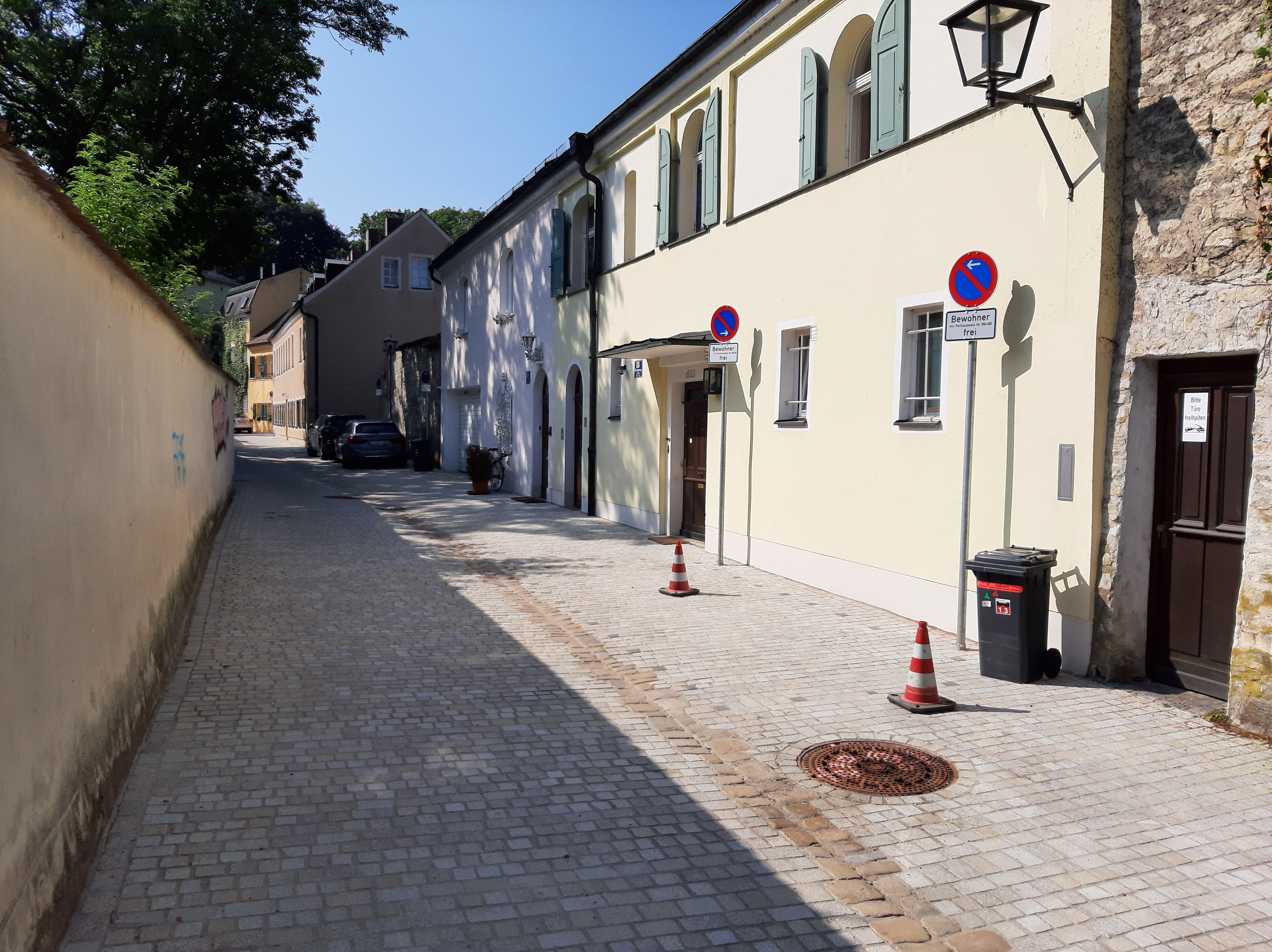 Fotografie - Neugestaltung Wiesmeierweg Richtung Schottenstraße
