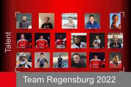Plakatausschnitt: Team Regensburg 2022