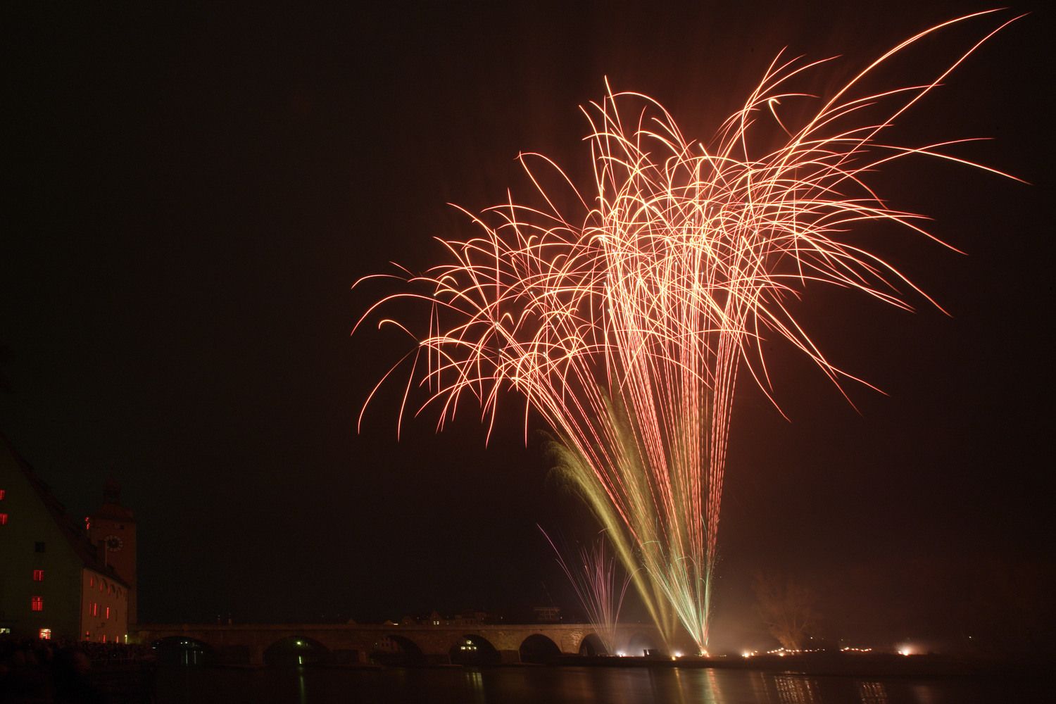 Feuerwerk am 24 November 2007