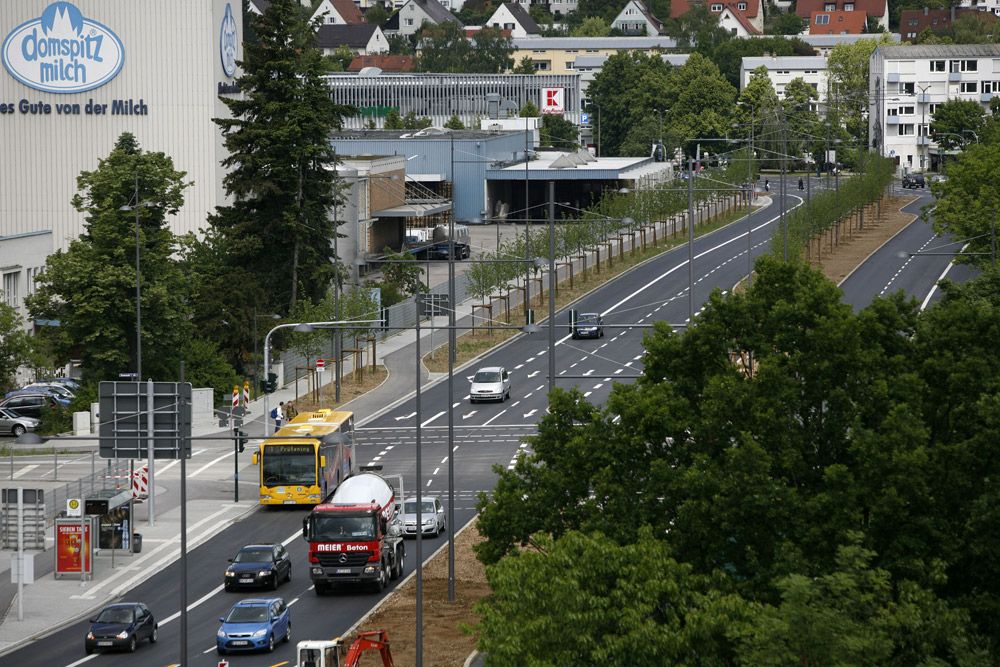 Die neue Nordgaustraße