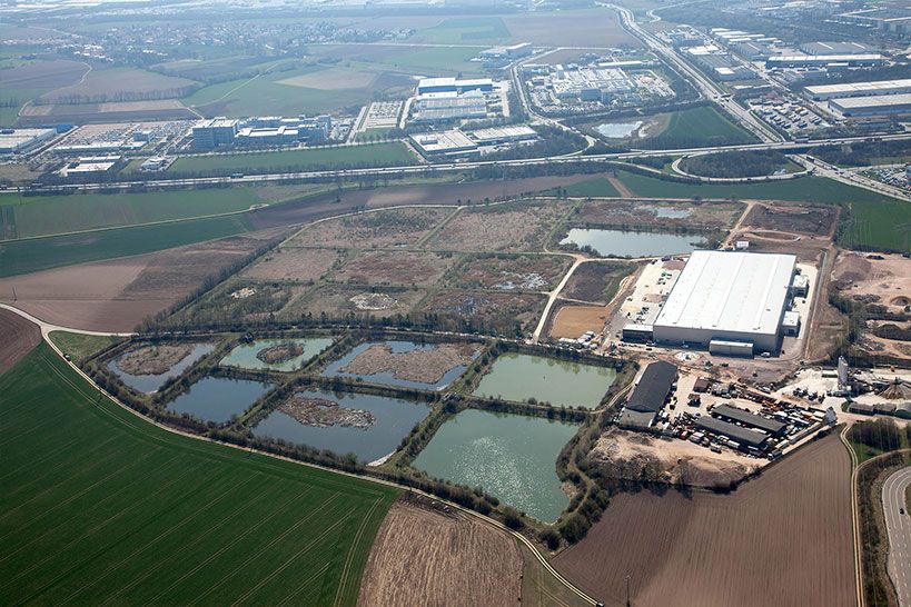 Stadtplanungsamt - Zuckerkassetten Luftaufnahme