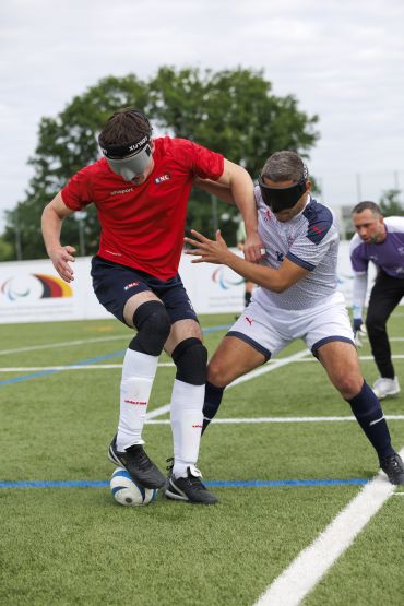Fotografie: Blindenfußball