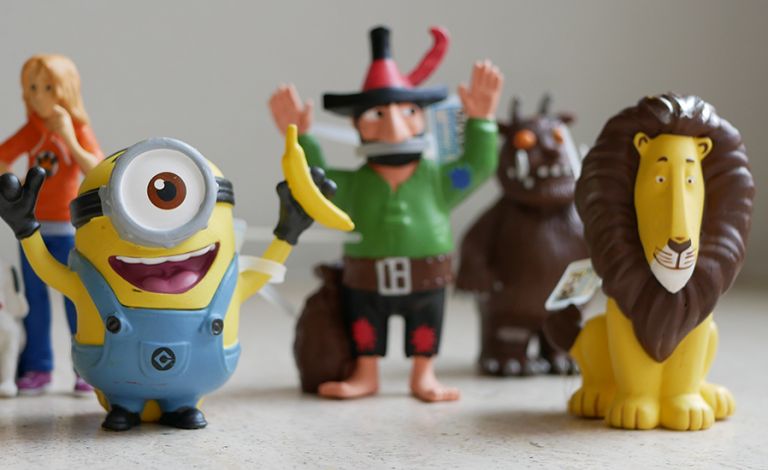 Fotografie - Verschiedene Toniefiguren