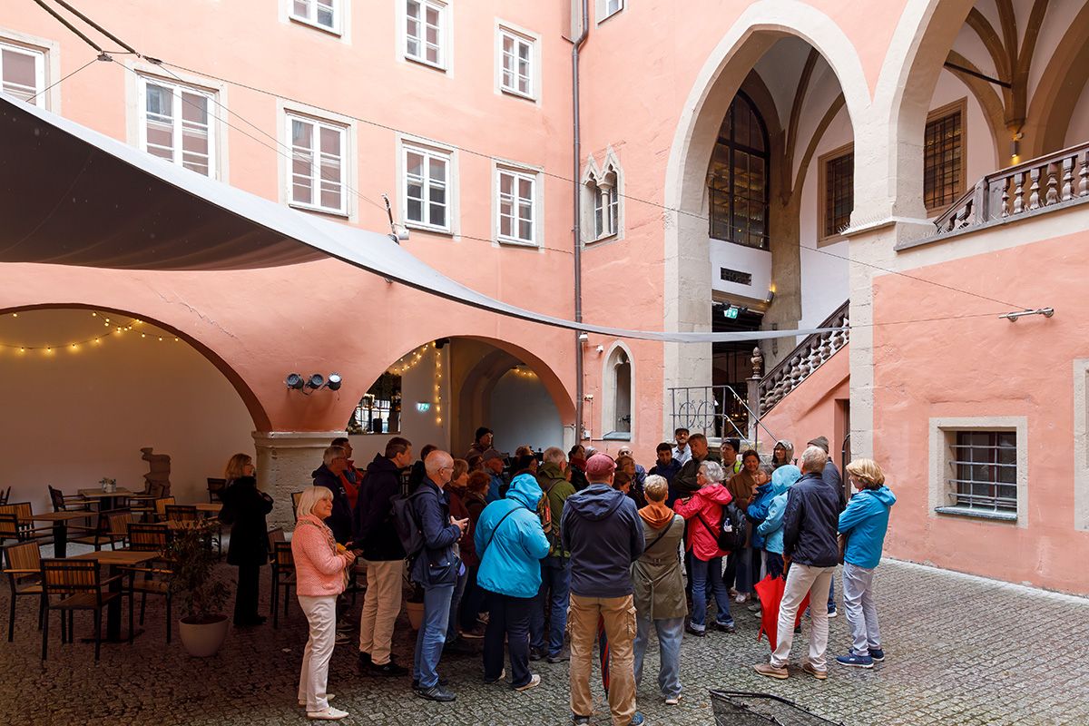 Fotografie - Innenhof Haus Heuport
