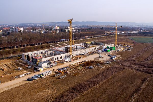Fotografie: Luftaufnahme Depot