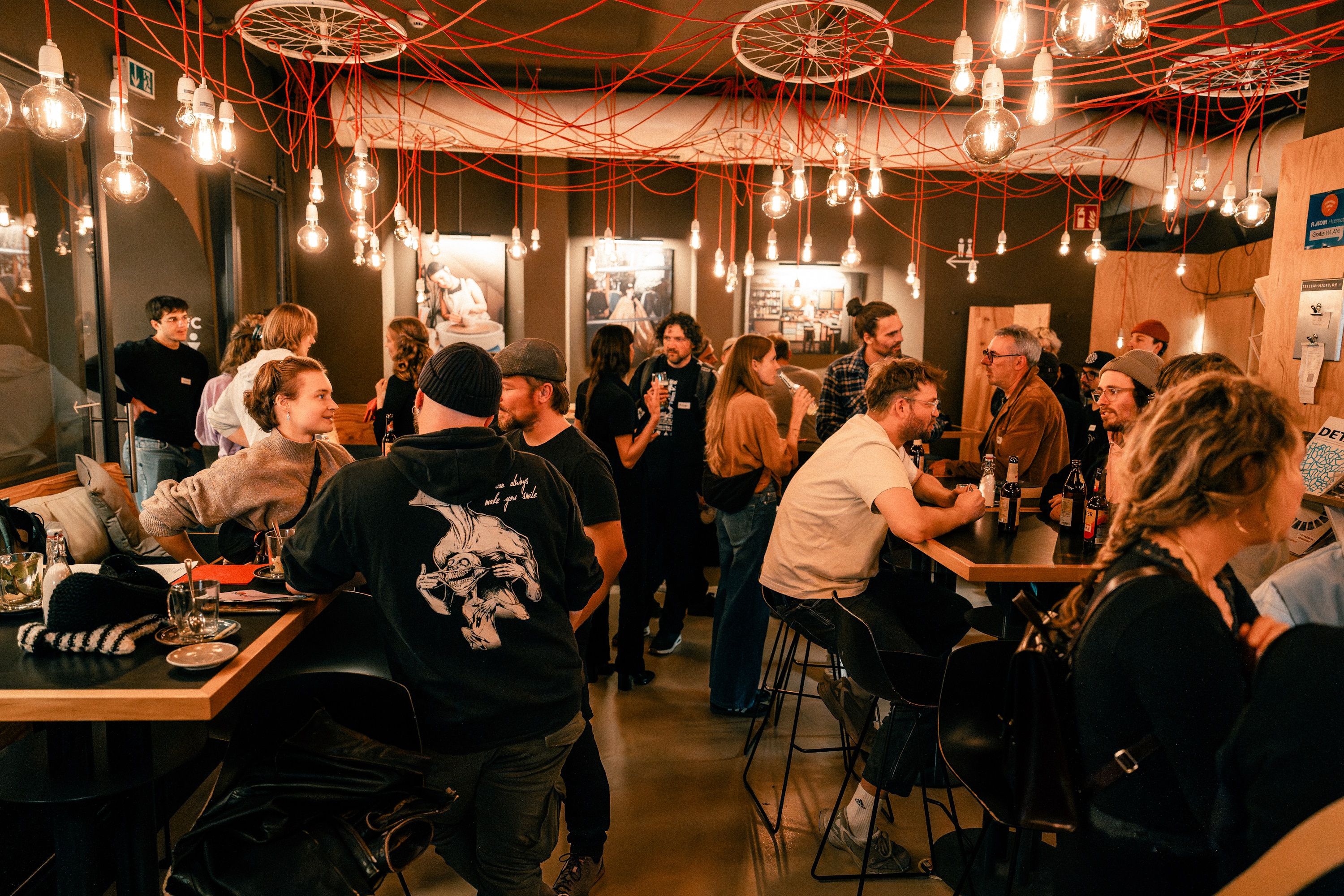 Fotografie – Treffen in einer Kneipe