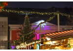 Fotografie: Beleuchteter Christkindlmarkt am Neupfarrplatz