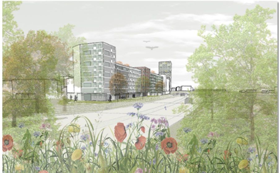 Visualisierung Grunewaldstraße 
