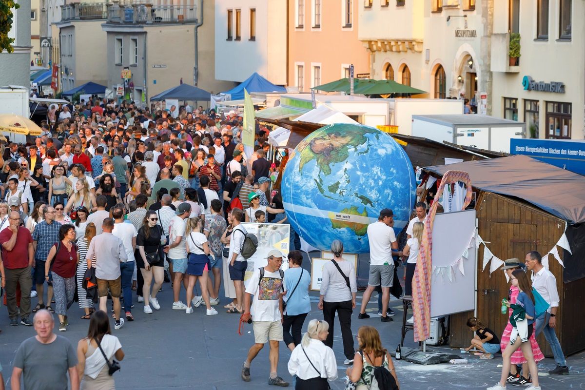 Fotografie – Nachhaltigkeitsmeile beim Bürgerfest 2023
