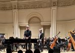 Nach der Premiere von Après la guerre in der Carnegie Hall, New York © Joachim Stegmann