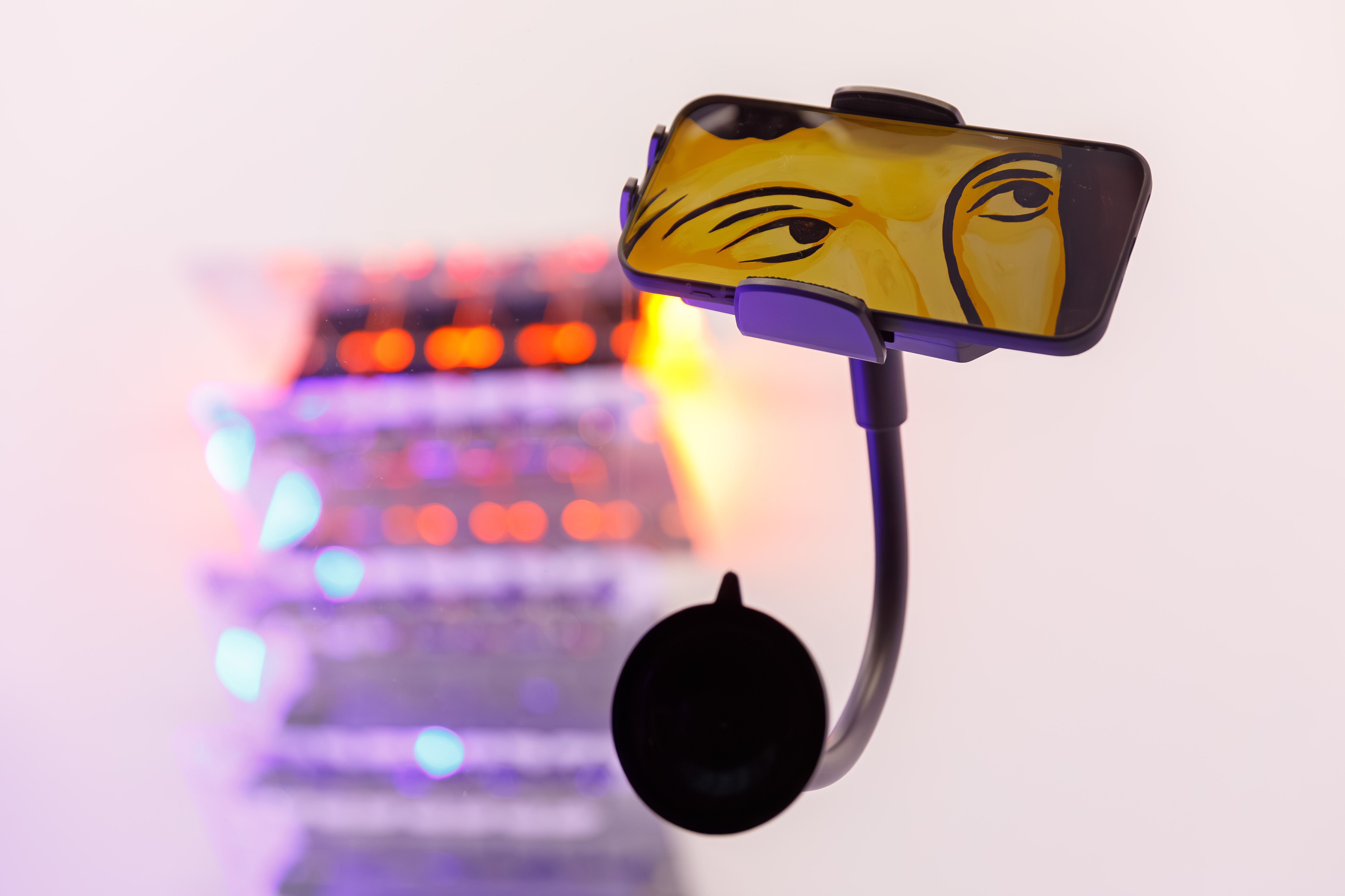 Nahaufnahme der Ausstellung im Neunkubikmeter