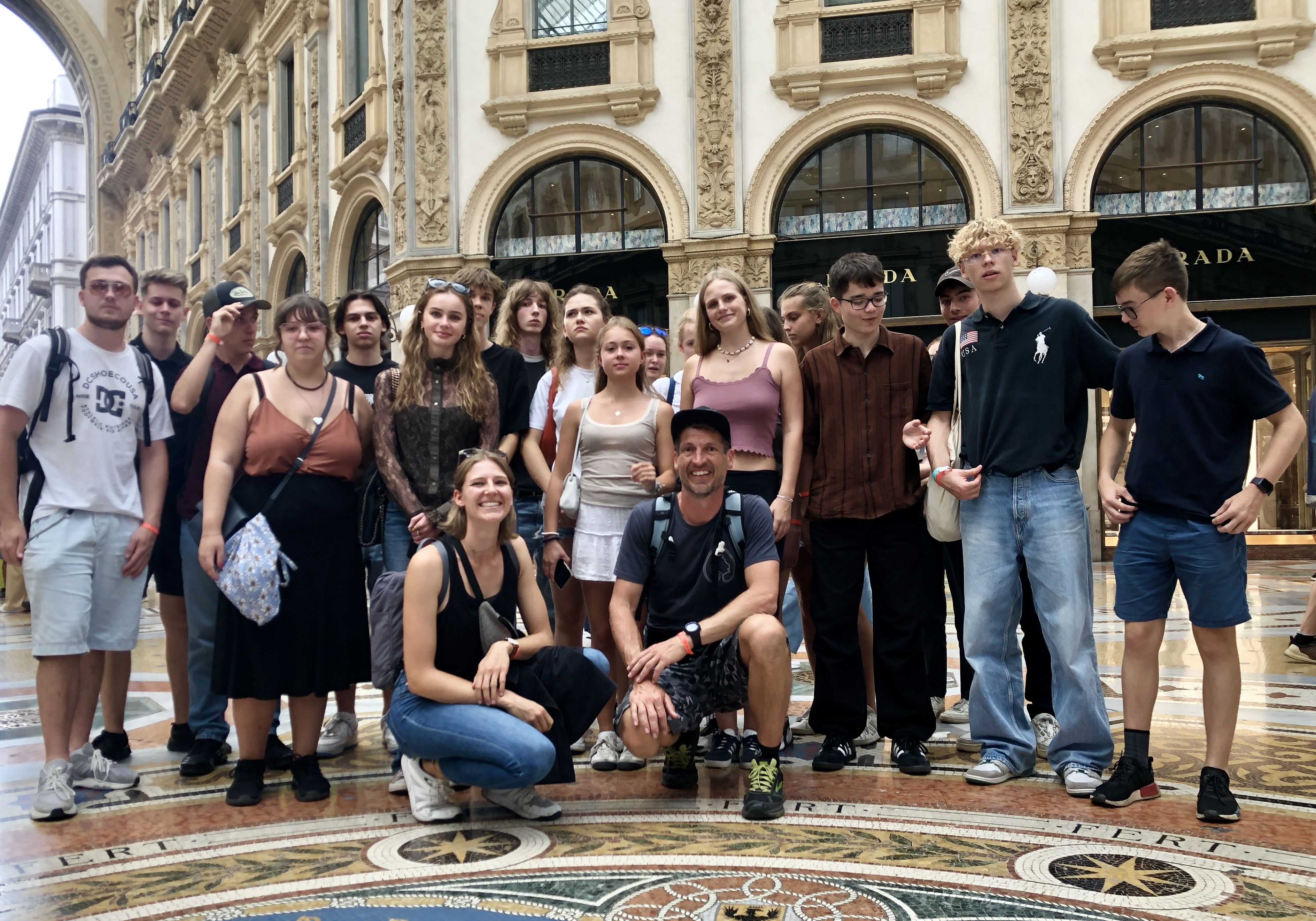 Mailand Galerie_Gruppenbild