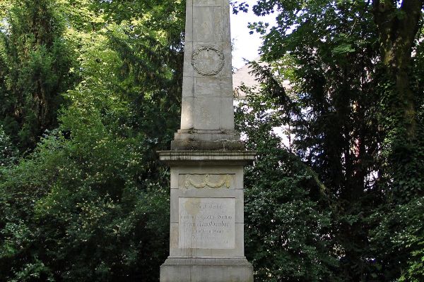 Denkmal für Franz Xaver Gruber (c) Stadt Regensburg, Hana Bejlková