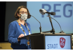 Konstituierende Sitzung 2020 - Oberbürgermeisterin Gertrud Maltz-Schwarzfischer (C) Bilddokumentation Stadt Regensburg