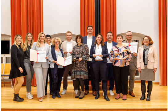 Fotografie: Gruppenbild der Preisträger