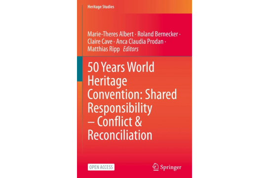 Book title 50 Years World Heritage Convention 