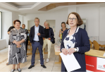 Oberbürgermeisterin Maltz-Schwarzfischer eröffnet den Raum (C) Bilddokumentation Stadt Regensburg
