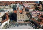 Partnerstadt Qingdao 4 - Luftbild - Blick auf eine Kirche