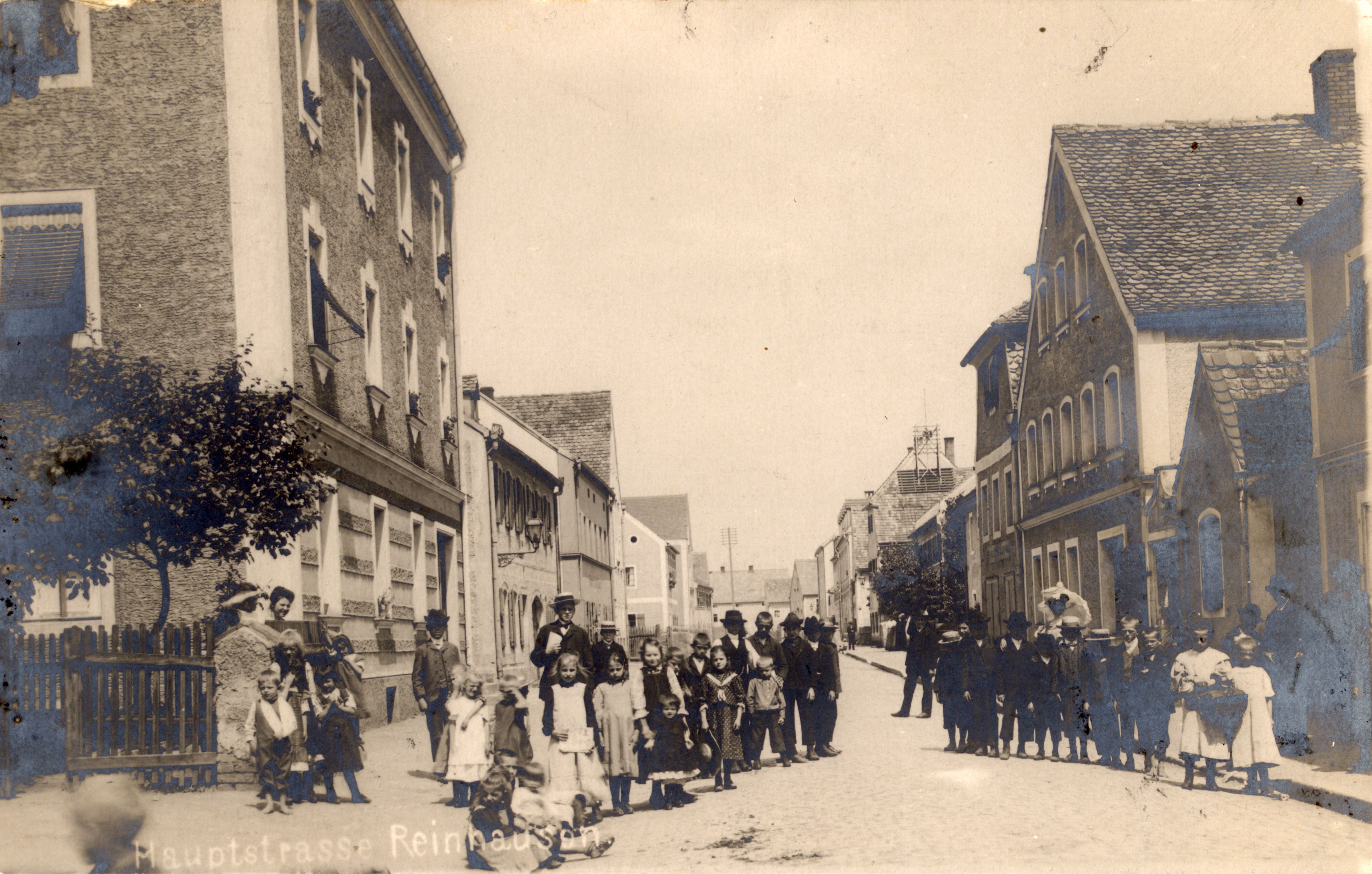Fotografie: Reinhauser Hauptstraße 1910
