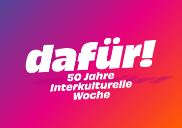 Plakat: Interkulturelle Wochen 2025