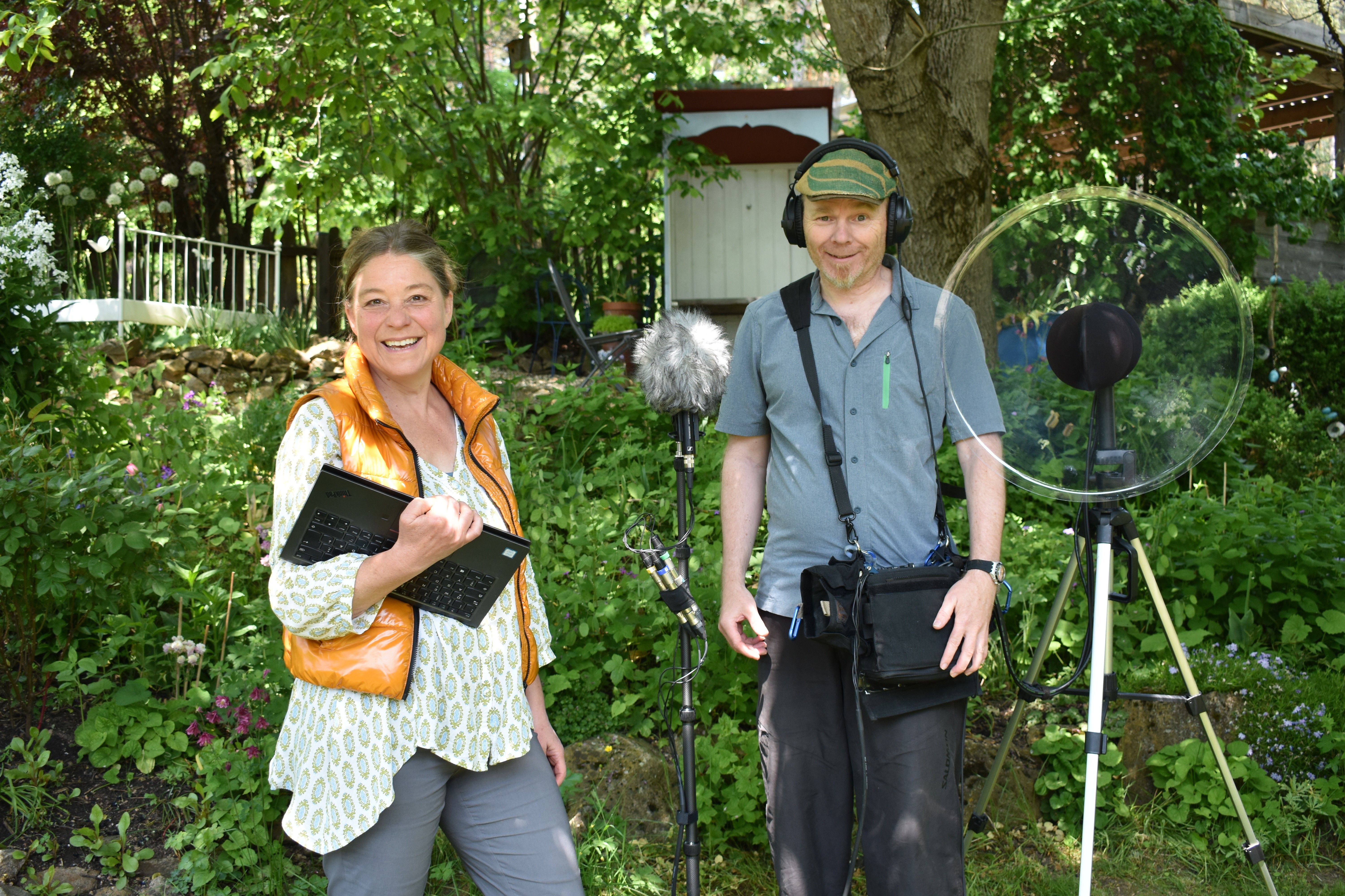 Fotografie – Frank und Ursula Wendeberger bei Naturaufnahmen