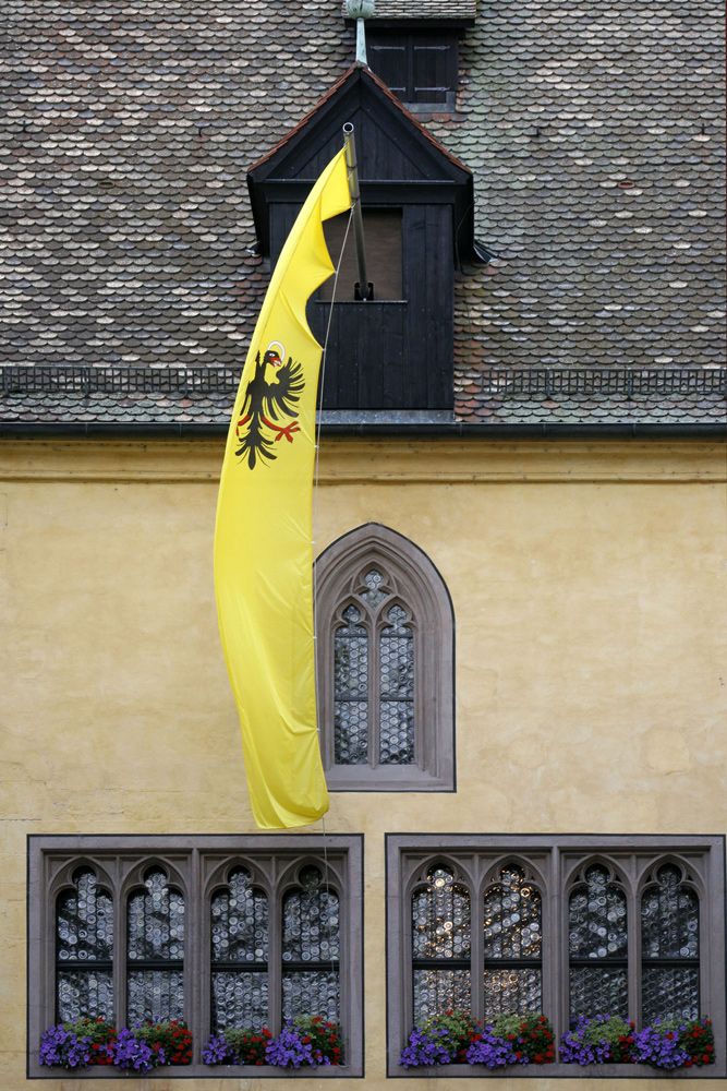Flagge am Reichssaal