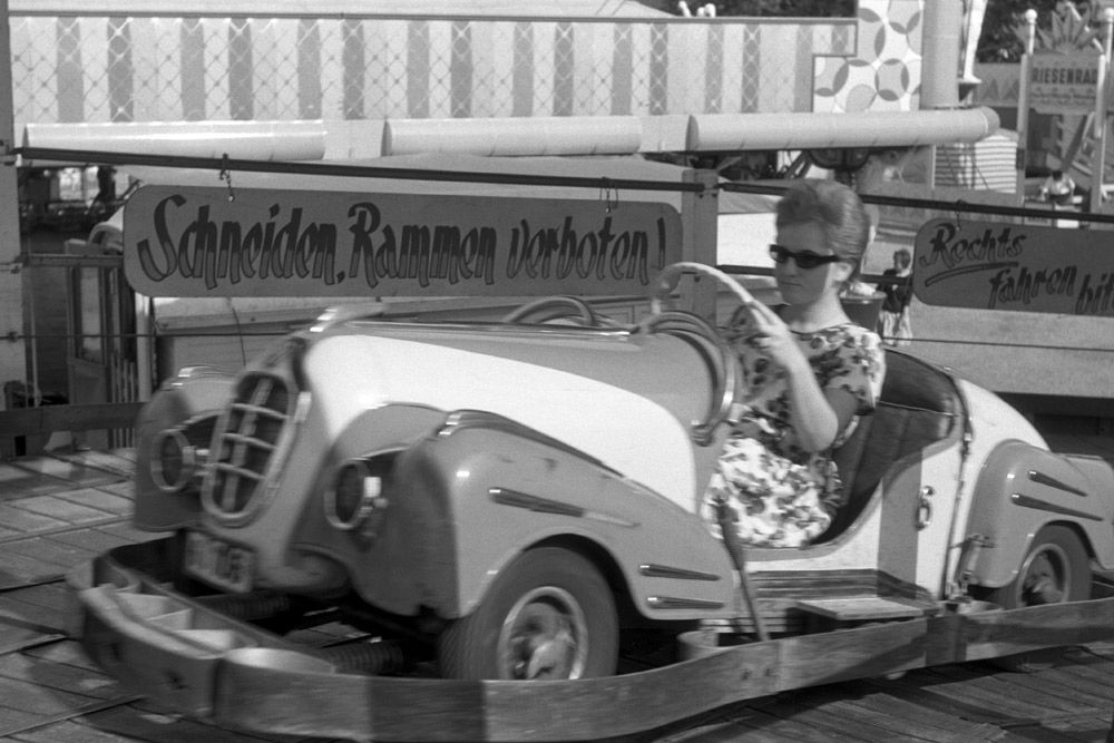 Autoscooter auf der Dult