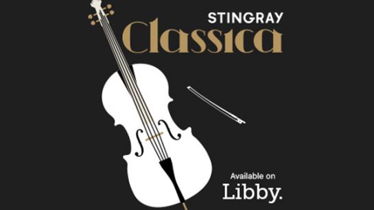 eine Geige auf schwarzen Hintergrund mit dem Schriftzug "Classica" (C) Overdrive - Stingray Classica